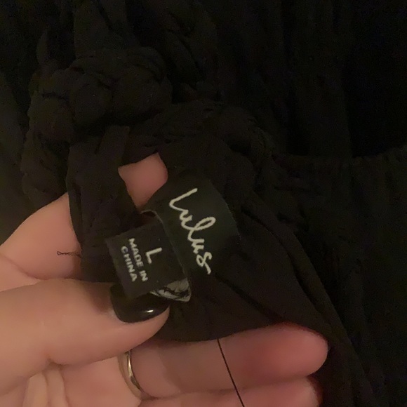 Sunshine bound black tiered dress - Picture 5 of 6